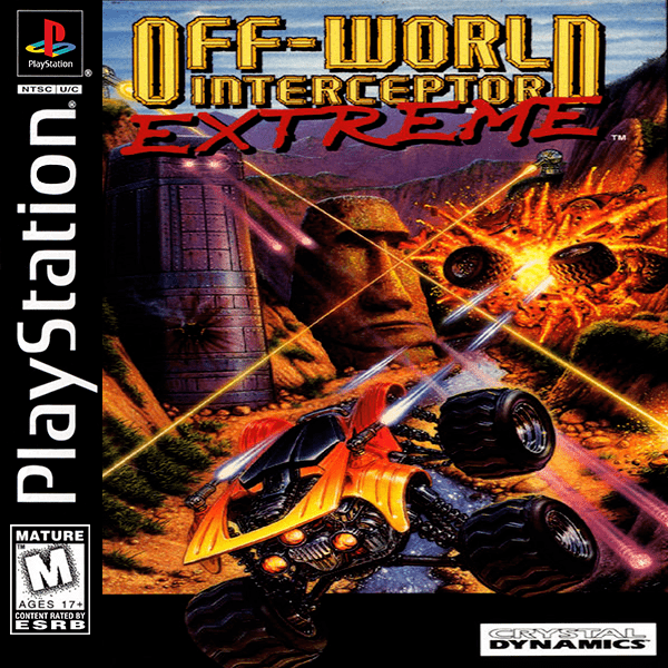 Off-World Interceptor Extreme box art for Playstation